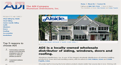 Desktop Screenshot of adibuildingproducts.com